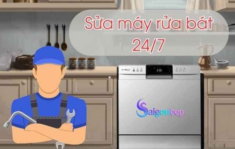 Sửa máy rửa chén bát tại HCM, HN | Bảng giá 2026