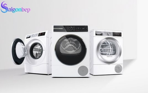 Giảm đến hơn 50% cho máy giặt và máy sấy Bosch chính hãng