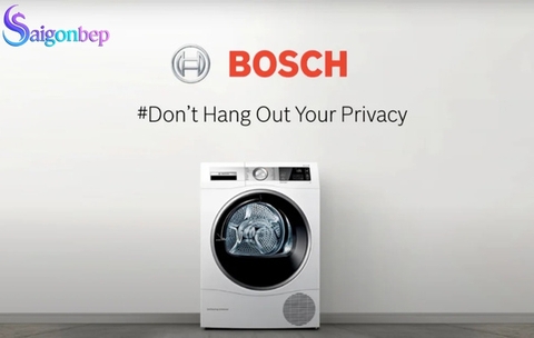 Máy sấy quần áo Bosch có tốt không? Ưu nhược điểm của máy sấy quần áo Bosch