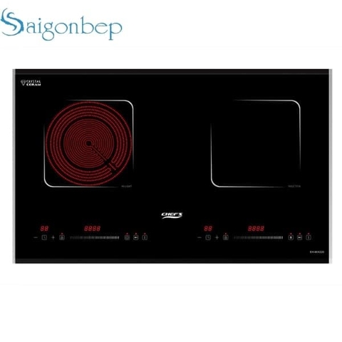 Bếp hỗn hợp từ hồng ngoại Chef's EH-MIX220