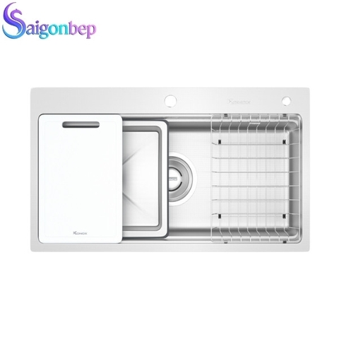Chậu rửa bát 1 hố Konox Workstation Sink KN8751TS Dekor