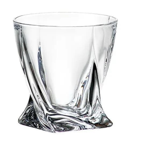 Bộ 6 cốc vặn xoắn to Quadro 340ml