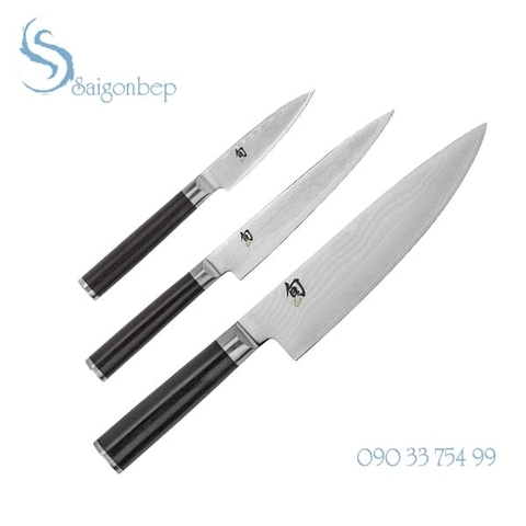 Bộ dao Shun Classic 3 món KAI DMS-300