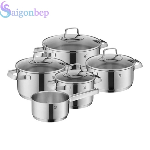Bộ Nồi 5 Món WMF Belmonte - Đẳng Cấp Thép Đức 18/10