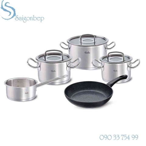 Bộ nồi 4 món Fissler Original Pro kèm chảo Fissler Stardust