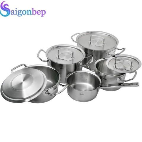 Bộ nồi từ Fissler Pro Collection 5 Inox