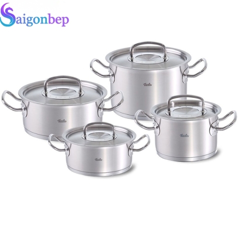 Bộ nồi từ Fissler Profi Collection 4 Inox