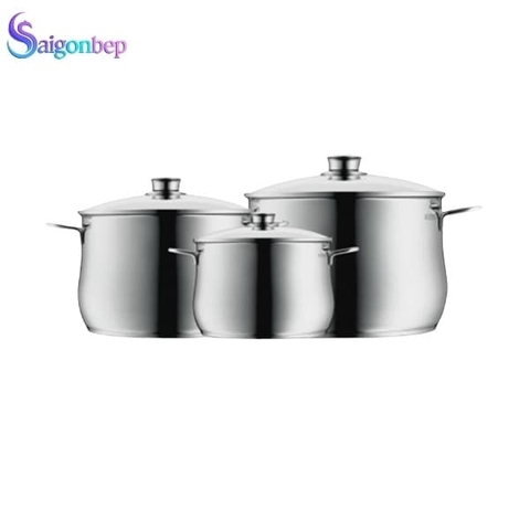 Bộ nồi WMF DIADEM PLUS 3 món COOKWARE SET 0730036040