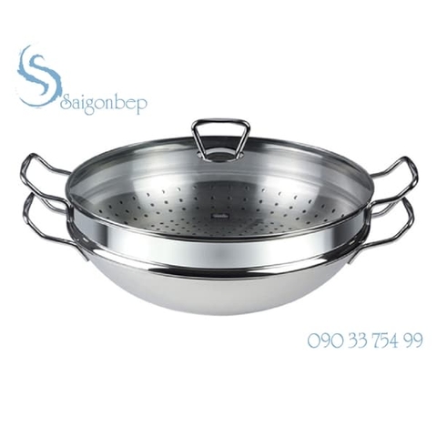 Bộ xửng hấp từ Fissler Wok 36 Nanjing