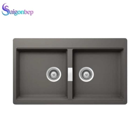 Chậu rửa bát đá Hafele HS20-GKN2S90