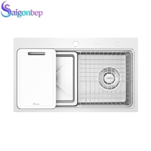Chậu rửa bát 1 hố Konox Workstation Sink KN8048TS Dekor