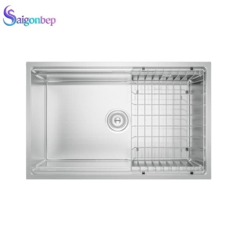 Chậu rửa bát Inox 1 hố Konox KN7044SU Dekor