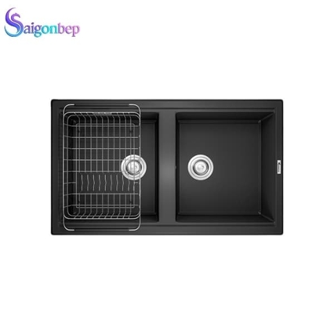 Chậu rửa bát Konox Granite Sink Phoenix Smart 860 – Black