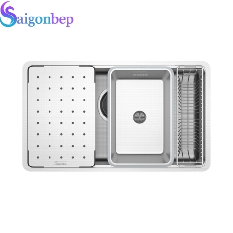 Chậu rửa bát chống xước Konox Dekor 8044SU