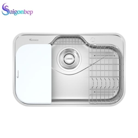 Chậu rửa bát 1 hố Konox TARI 7851SR/SM Full
