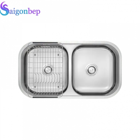 Chậu rửa chén lắp âm Konox KN8246DUA