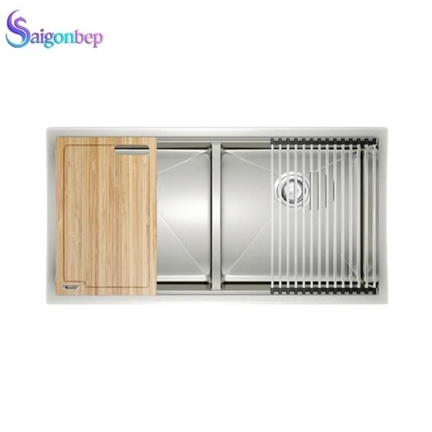 Chậu rửa chén lắp âm Konox KN8745DUB