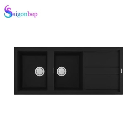 Chậu rửa chén Malloca NERO G-50040