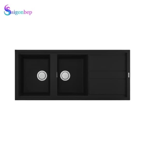 Chậu rửa chén Malloca NERO K-50040