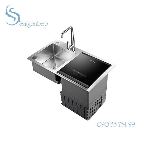 Chậu rửa kết hợp máy rửa chén Hafele HDW-SD90A 539.20.530