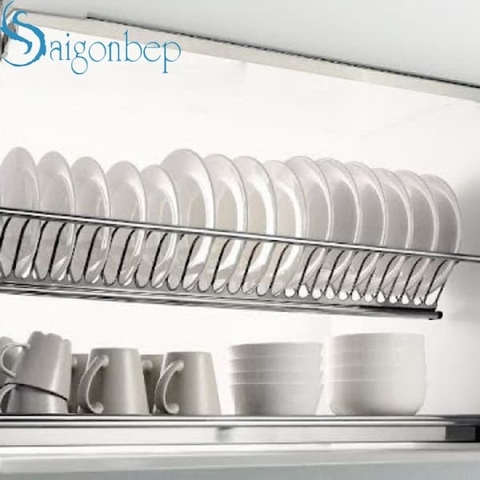 Giá bát đĩa cố định chữ V EUROGOLD inox EP180