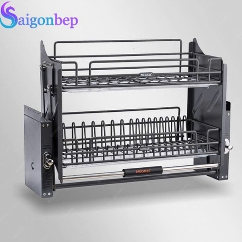 Giá bát đĩa nâng hạ nan quả trám Garis ML06N