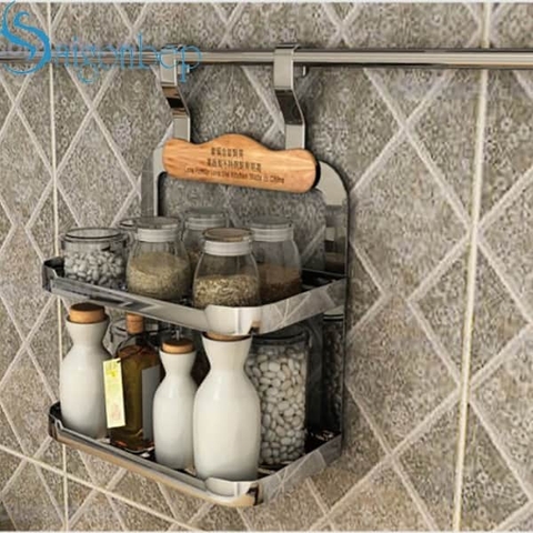 Giá treo ngoài gia vị 2 tầng Eurogold EV28