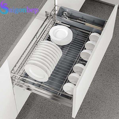 Giá xoong nồi bát đĩa đa năng Eurogold inox 304 EP60