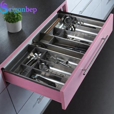 Khay thìa nĩa inox 304 Eurogold E0645A