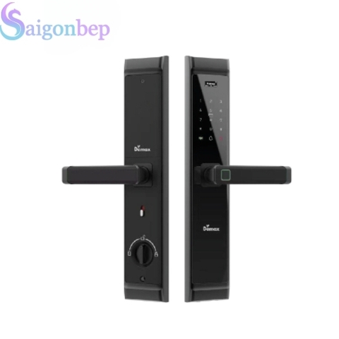Khóa Thông Minh Demax EL-MS88 BN Đen Nano Chống Nước IP66