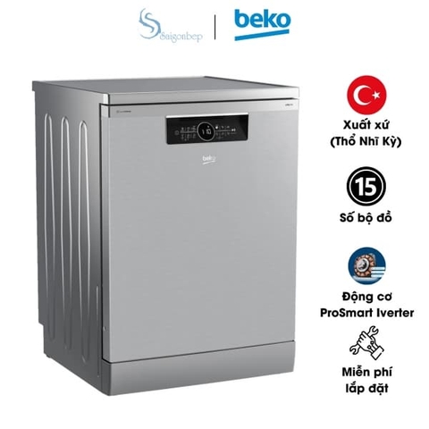 Máy rửa bát BEKO BDFN36530XC