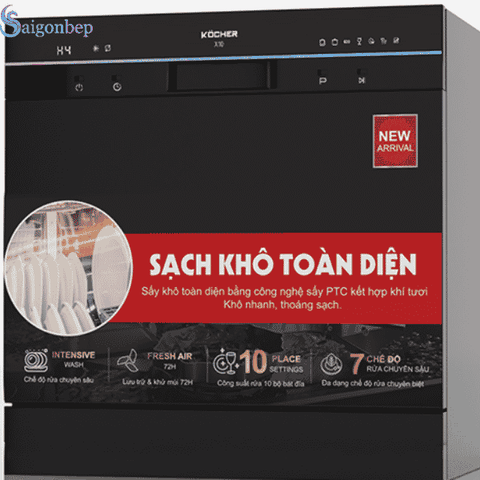 Máy rửa bát Kocher X10