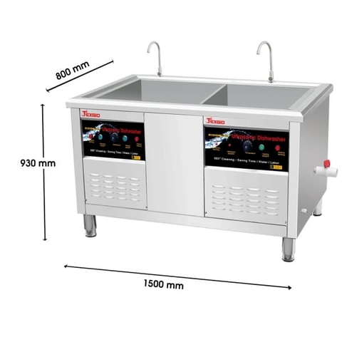 Máy rửa chén bát công nghiệp siêu âm Texgio Ultrasonic Standard TGU-1500SD