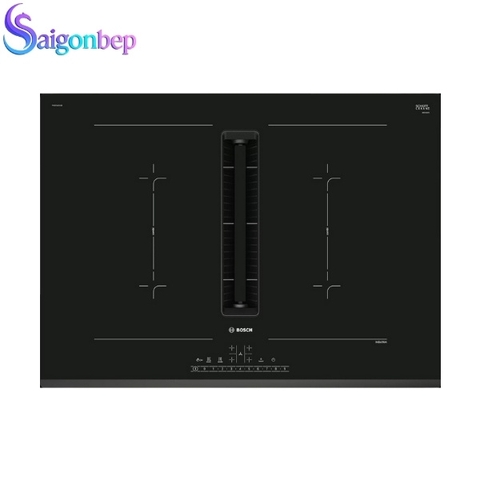 Bếp Từ Bosch 4 vùng nấu kết hợp hút mùi PVQ731F15E series 6