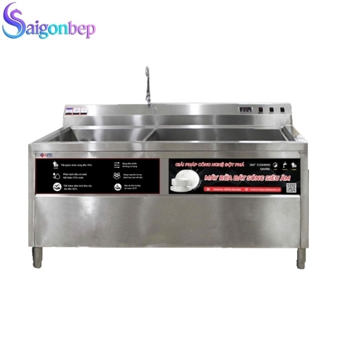 Máy rửa chén công nghiệp sóng siêu âm UTC 1500HD
