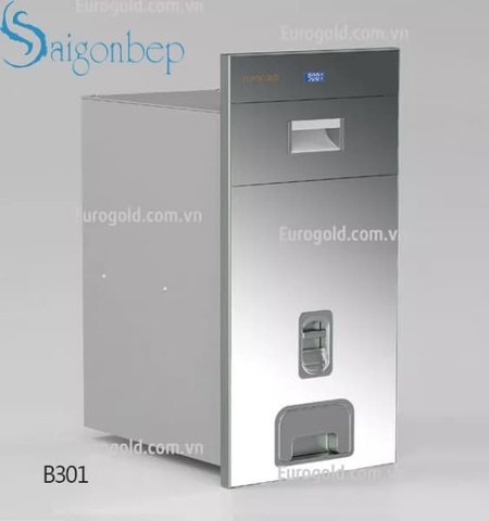 Thùng gạo mặt gương điện tử Eurogold B301