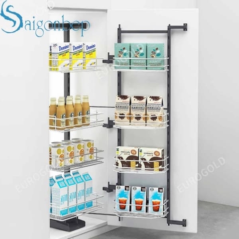 Tủ đồ khô nan 4 tầng cánh mở Eurogold EG80445