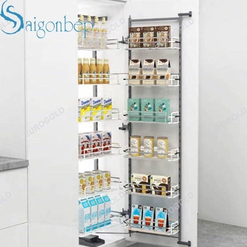 Tủ khô inox nan dẹt 6 tầng cánh mở Eurogold EPL80645