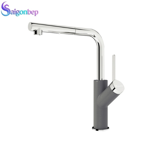 Vòi rửa bát Konox dây rút Artan Grey
