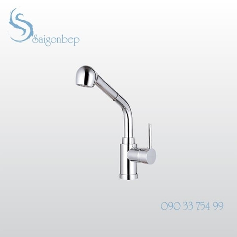 Vòi rửa chén rút dây Malloca K119T9