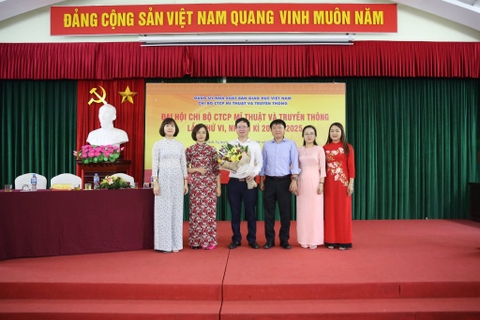 Đại hội Chi bộ Công ty CP Mĩ thuật và Truyền thông lần thứ VI, nhiệm kì 2022 – 2025