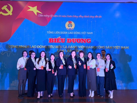 ADC vinh dự tham gia Hội nghị toàn quốc Biểu dương công nhân lao động tiêu biểu là đảng viên Đảng Cộng sản Việt Nam