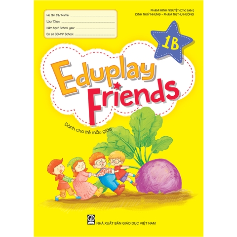 Eduplay Friends 1B (dành cho trẻ mẫu giáo)