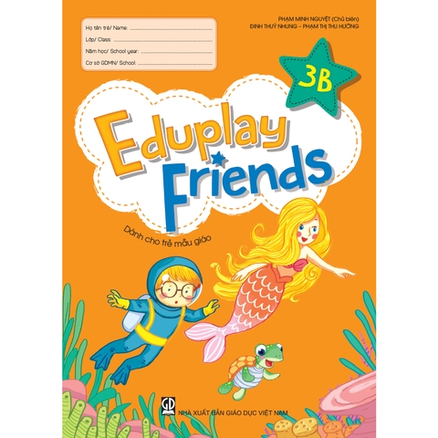 Eduplay Friends 3B (dành cho trẻ mẫu giáo)