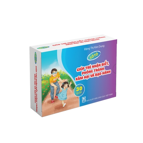 Lô tô giúp trẻ nhận biết, phòng tránh xâm hại và bạo hành