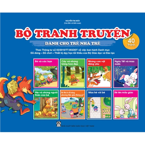 Bộ tranh truyện dành cho trẻ nhà trẻ