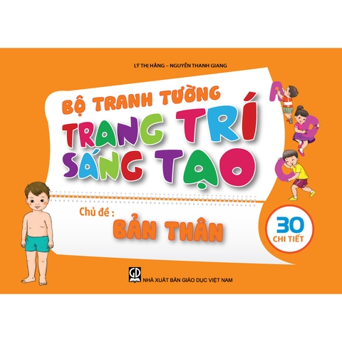 Bộ tranh tường trang trí sáng tạo theo chủ đề - Chủ đề Bản thân