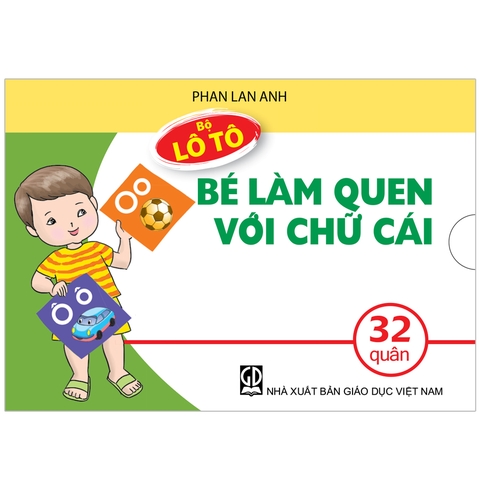 Lô tô Bé làm quen với chữ cái