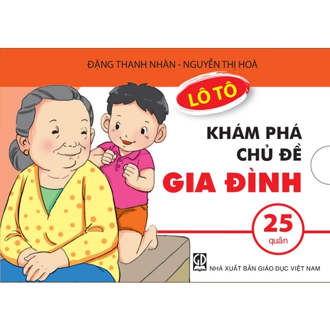 Lô tô khám phá chủ đề gia đình