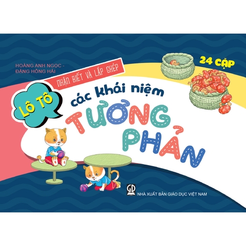 Lô tô nhận biết và lắp ghép các khái niệm tương phản